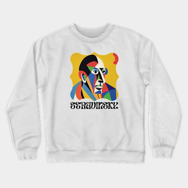 Igor Stravinsky Crewneck Sweatshirt by Cryptilian